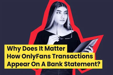 how does onlyfans show up on bank account|How to Hide OnlyFans on the Bank Statement –。